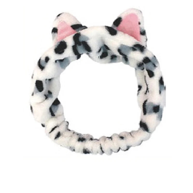 Necomimi Headband Leopard (White)