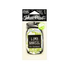 Paper Air Freshener (Lime & Basil)