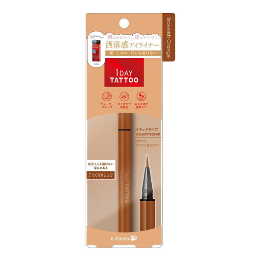 1Day Tattoo LIQUID EYELINER (04 Brownish Orange)