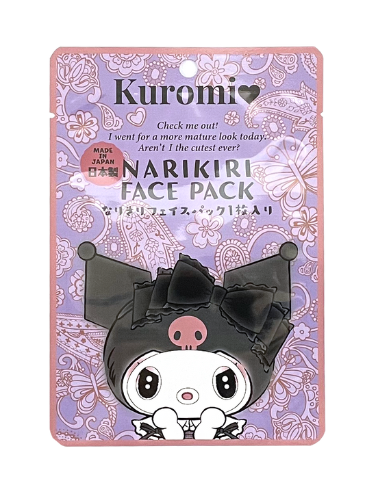 KUROMI NARIKIRI Face Mask (Paisley)