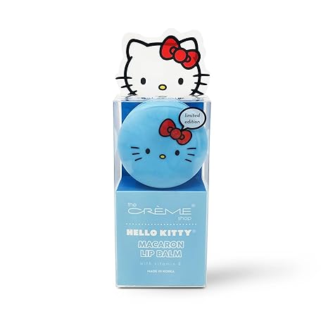 Hello Kitty Macaron Lip Balm (Cool as Mint)