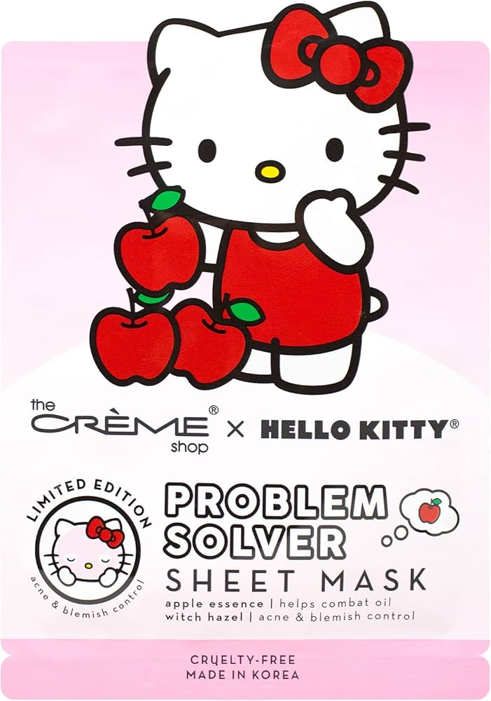 Hello Kitty Face Sheet Mask (Problem Solver)