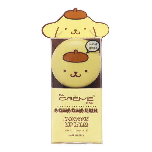 Pompompurin Macaron Lip Balm (Caramel Pudding)