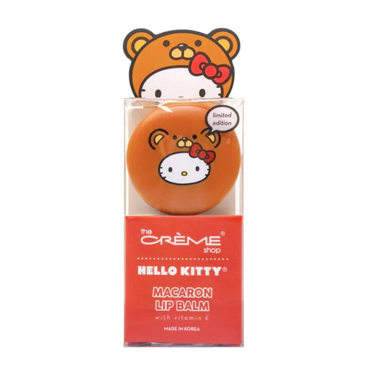 Hello Kitty Teddy Bear Macaron Lip Balm (Red Velvet)