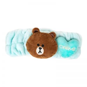 3D Teddy Headyband (BROWN)