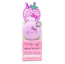 Hello Kitty Macaron Lip Balm (Strawberry Rose Latte)