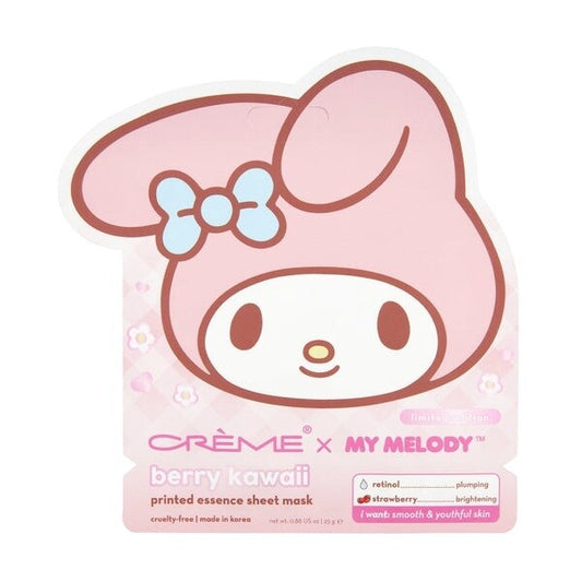 My Melody Printed Sheet Mask - Berry Kawaii