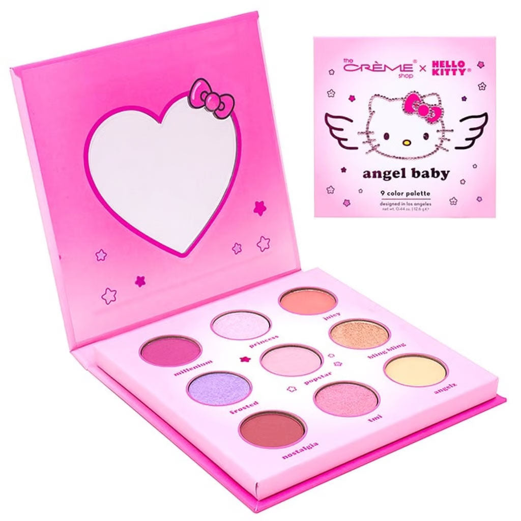 Y2K Hello Kitty Angel Baby 9 Color Palette