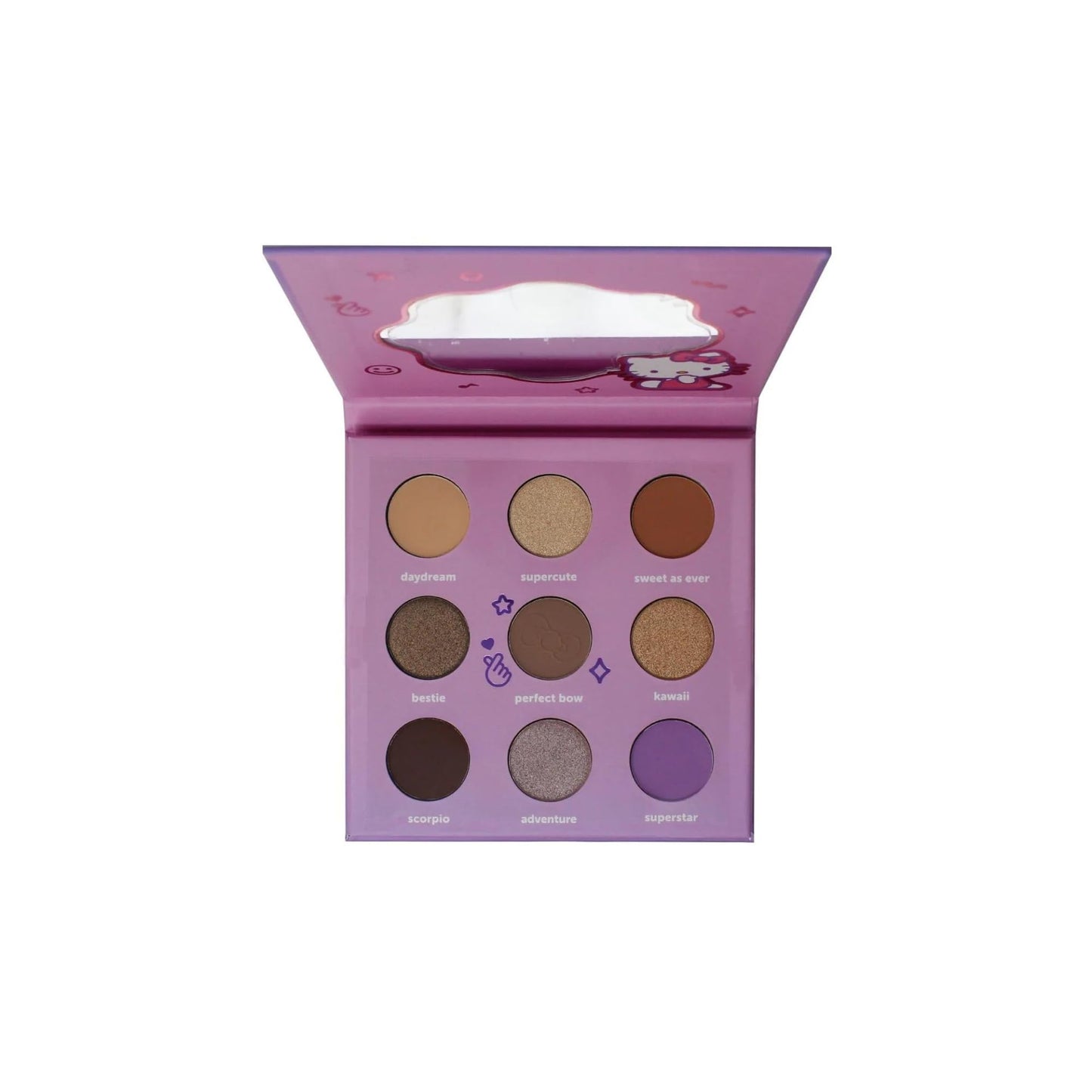 Hello Kitty Purple Kawaii Cute Eyeshadow Palette