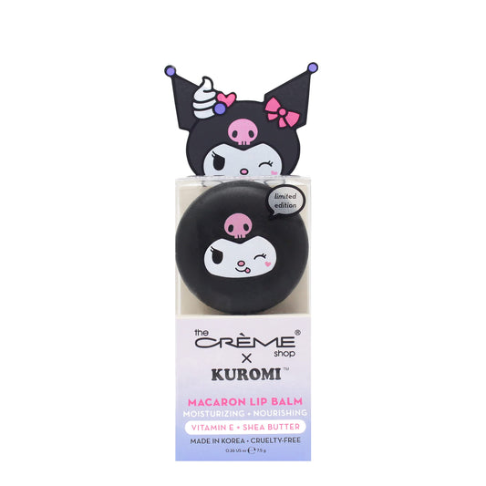 Kuromi Macaron Lip Balm (Blueberry Smoothie)