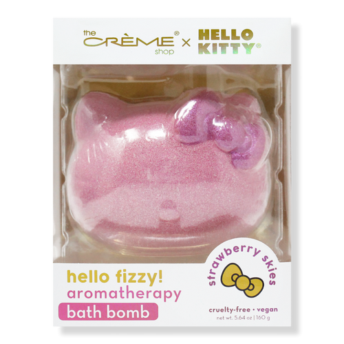 Hello Kitty Hello Frizzy! Aromatherapy Bath Bomb (Strawberry Skies)