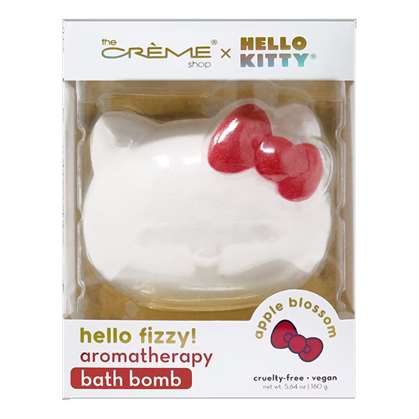 Hello Kitty Hello Frizzy! Aromatherapy Bath Bomb (Apple Blossom)