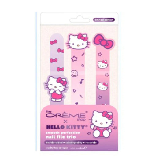 Hello Kitty Purple Smooth Perfection Nail Files 3pcs