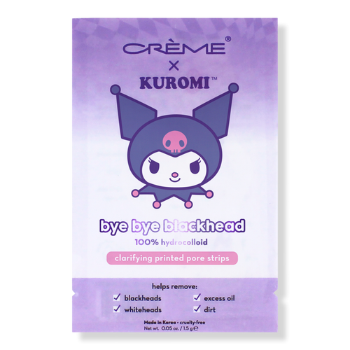 TCS X KUROMI BYE BYE BLACKHEAD PRINTED PORE STRIPS - 5PC